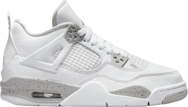 Air Jordan 4 Retro "White Oreo" Tech Grey