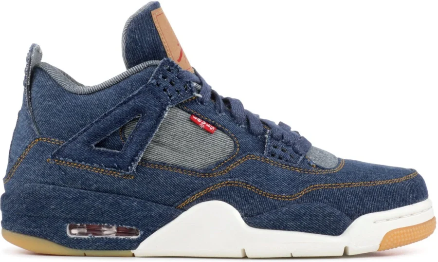 Levi's x Air Jordan 4 Retro 'Blue Denim'