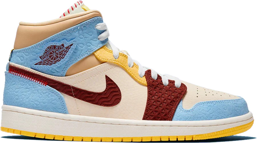 Maison Chateau Rogue x Air Jordan 1 Mid “Fearless”