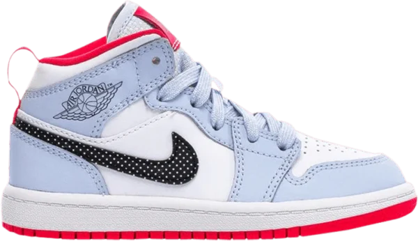 Air Jordan 1 Mid 'Half Blue'