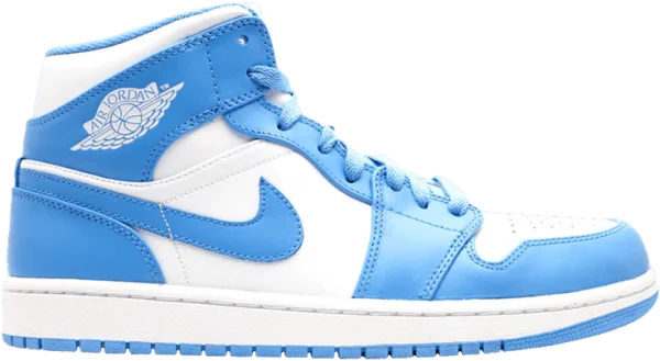 Air Jordan 1 Mid 'UNC'