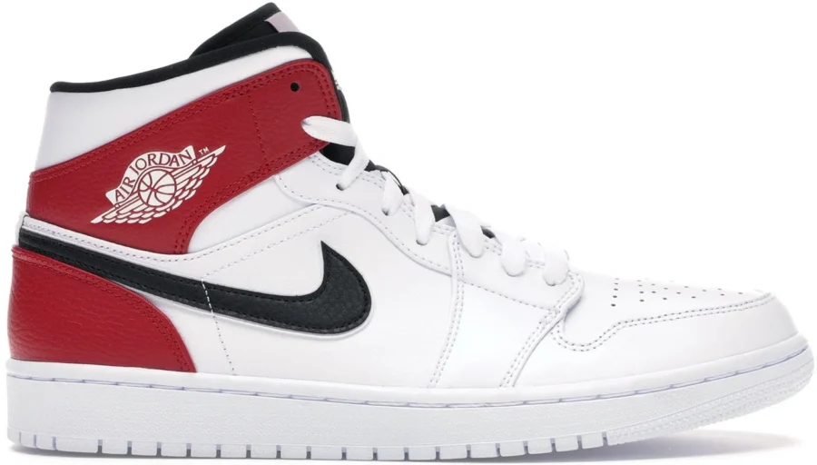 Air Jordan 1 Mid Gym White Red