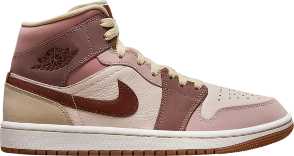 Air Jordan 1 Mid 'Dark Pony Smoky Mauve'