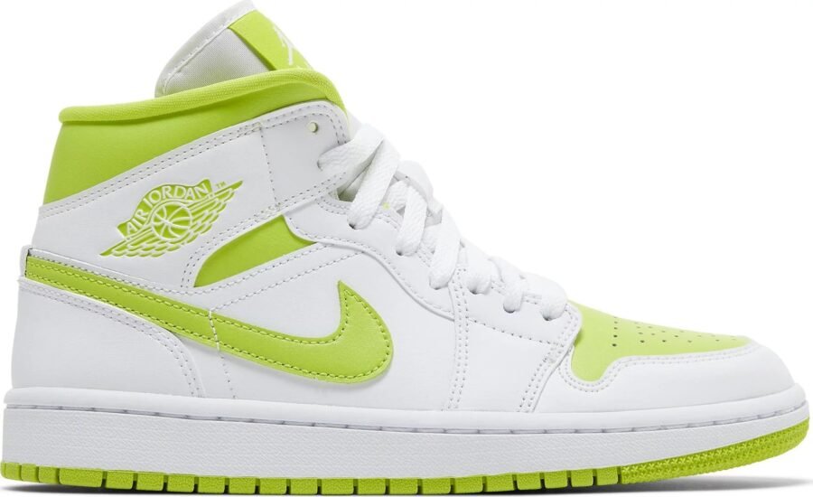 Air Jordan 1 Mid 'White Lime'