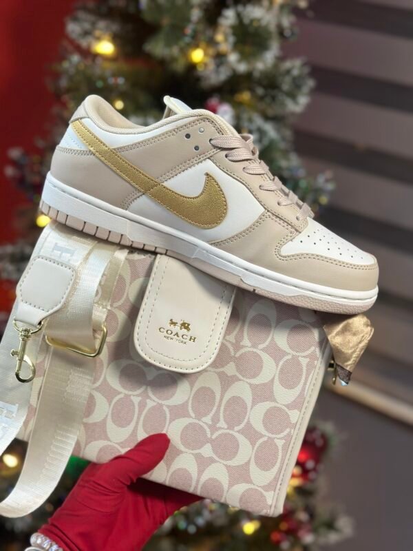 Dunk Low ‘Gold Swoosh’