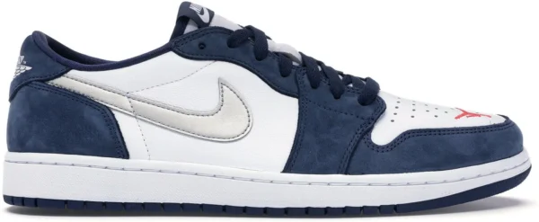 Jordan 1 Low SB Midnight Navy