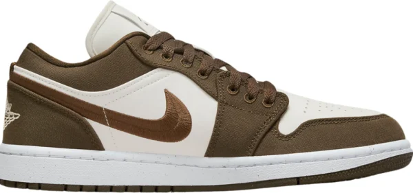 Air Jordan 1 Low “Brown Canvas”