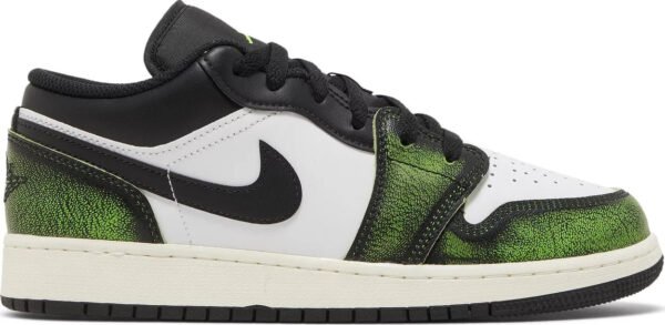 Air Jordan 1 Low 'Wear-Away - Electric Green'