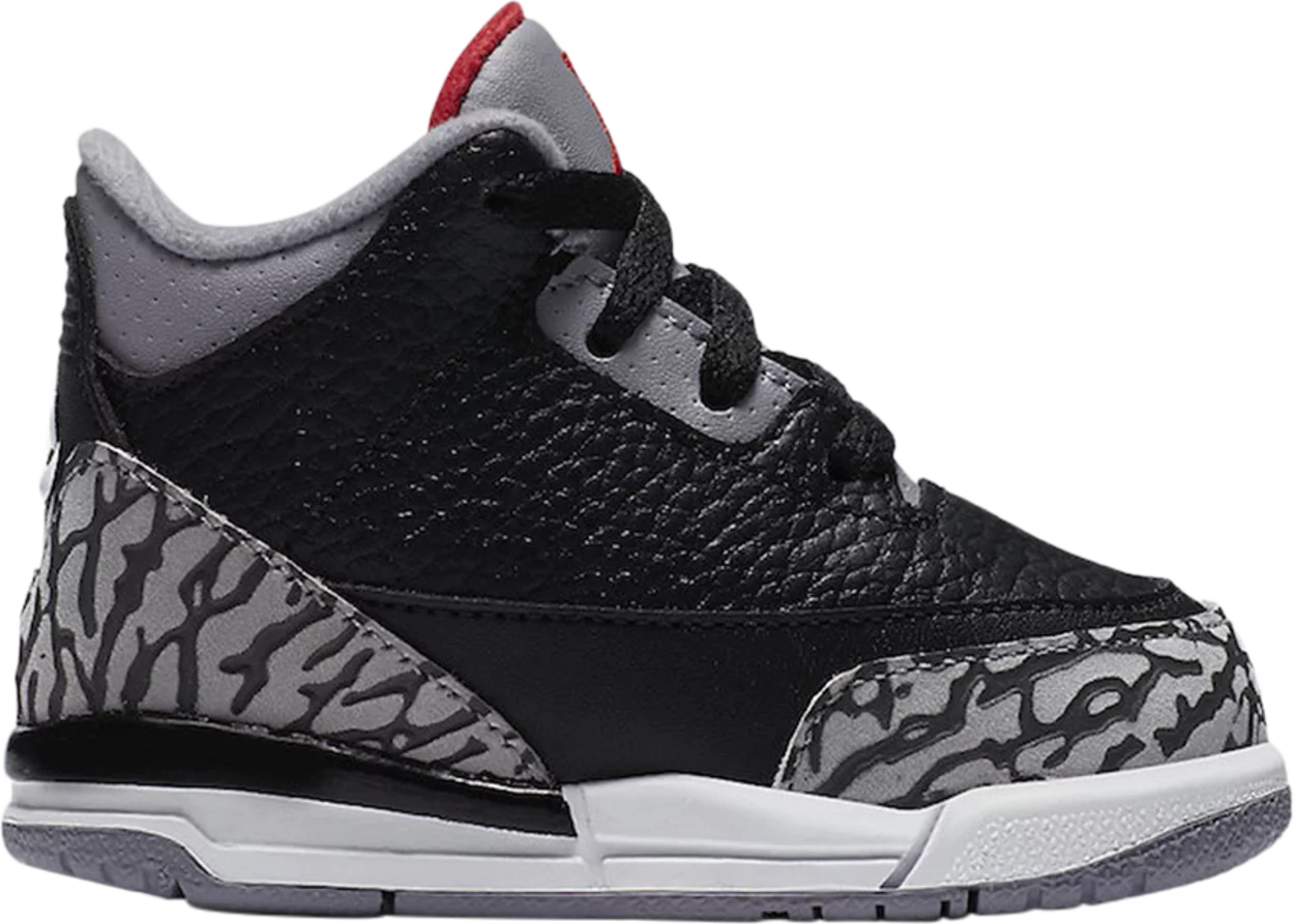 Air Jordan 3 Retro OG TD 'Black Cement'