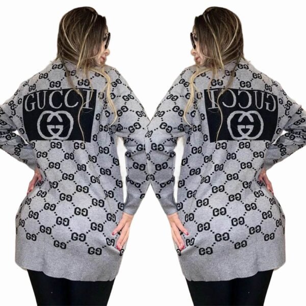 Abrigo Gucci Gris