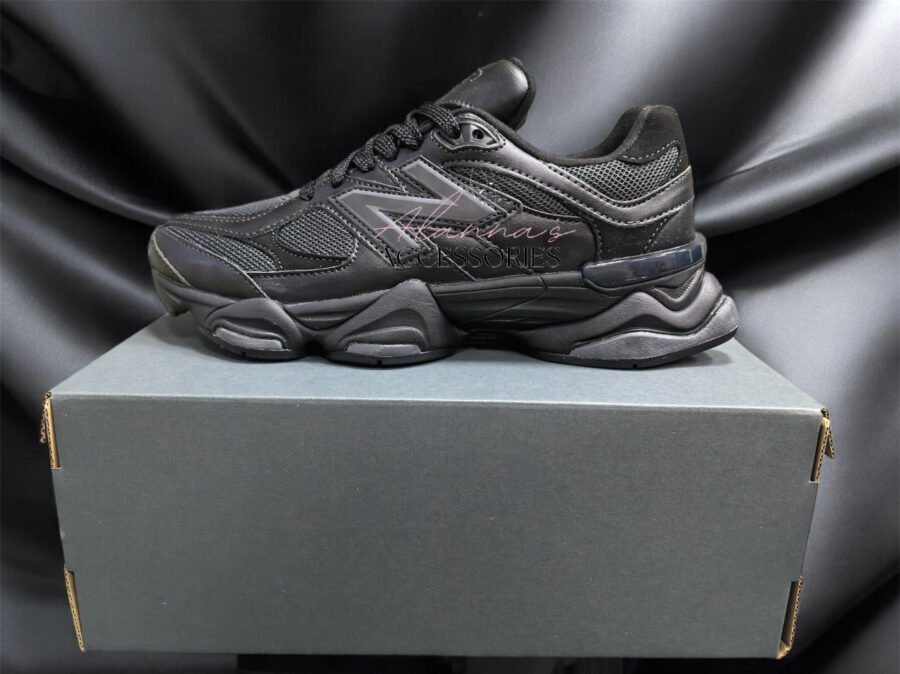 9060 'Triple Black Leather'