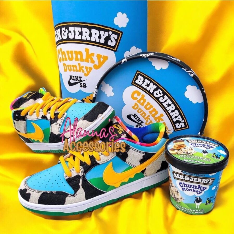 Special Box Ben & Jerry's x Dunk Low SB 'Chunky Dunky' UA