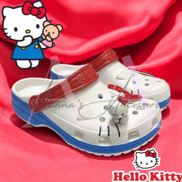 Crocs Hello Kitty❤️🤍