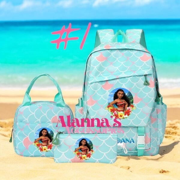 Trío escolar 📓🛍️✏️MOANA🪼🌊