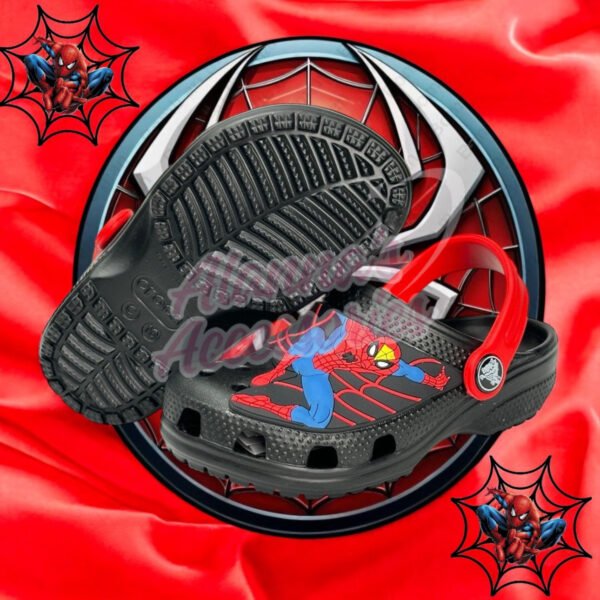Crocs Spiderman ❤️🖤💙