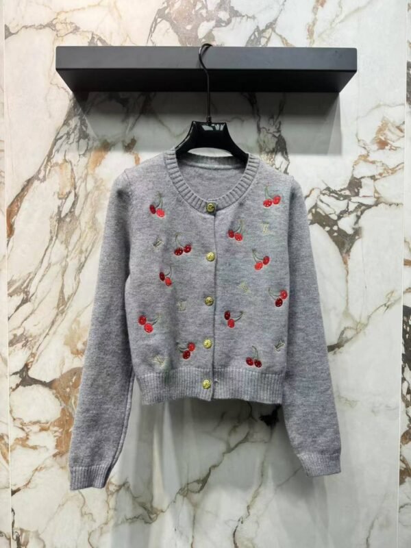 Abrigo Gris Cherry😍🛍️🍒