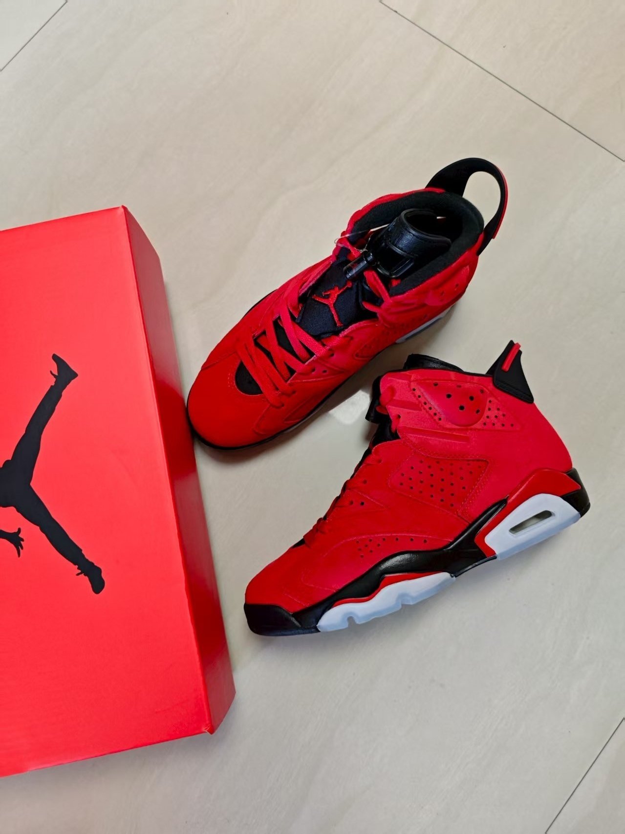 Air Jordan 6 Retro “VERISTY RED”🖤😍❤️