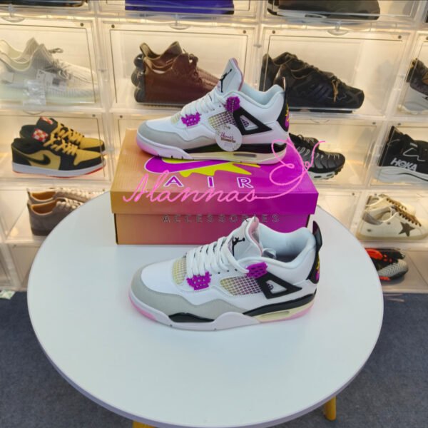 Air Jordan 4 NEW 💜😍💛🖤🤍