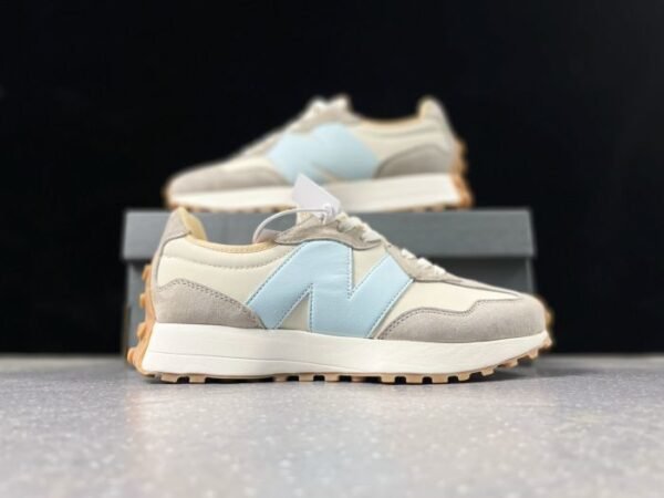 NB 327🩵🤍👟😍🩶
