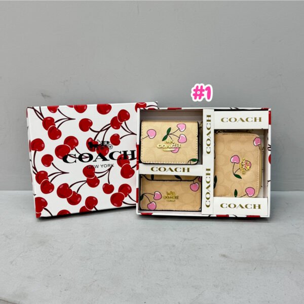 Trío coach, cartera + Wallet + tarjetero🛍️😍