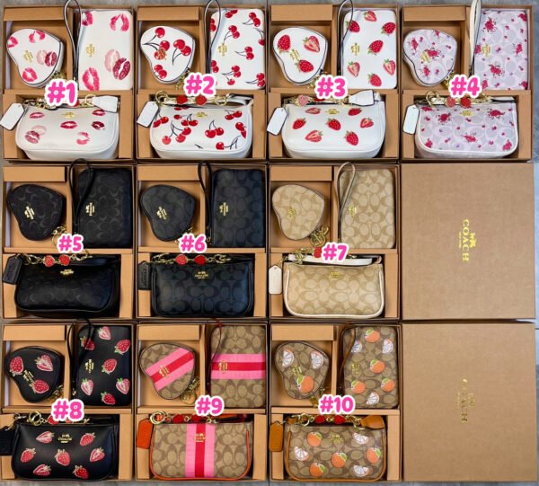 Trío coach 🛍️😍cartera + muñequera + monedero 👛 😍💘