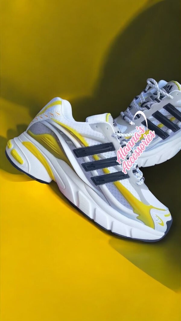 Pharell x Virginia x Adidas adistar jellyfish ‘YELLOW’💛🖤👟😍🤍